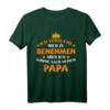 Herren Ich Versuche Mich Zu Benehmen - Komme Nach Meinem Papa Shirt | Lustiges Geschenk zum Geburtstag für Vater, Sohn, Tochter & Familie