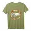 Herren Offiziell Papa Seit 2020 - Vatertag Geschenk für Frischgebackene Väter, Klassisches T-Shirt als Geschenkidee