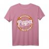 Herren Offiziell Papa Seit 2020 - Vatertag Geschenk für Frischgebackene Väter, Klassisches T-Shirt als Geschenkidee