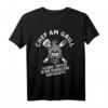 Herren Chef am Grill Papa BBQ Grillen T-Shirt – Humorvolles Outfit für den Grillabend & Grillsaison im Frühling