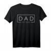 Vater Est. 2023 Father's Day Baby T-Shirt – Perfektes Geschenk für den ersten Vater, neugeborenes Baby & Schwangerschaftsmitteilung