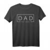 Vater Est. 2023 Father's Day Baby T-Shirt – Perfektes Geschenk für den ersten Vater, neugeborenes Baby & Schwangerschaftsmitteilung