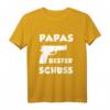 Papas bester Schuss T-Shirt für Kinder - Persönliches Geburtstagsgeschenk für Sohn und Tochter, zeigt Liebe und Zusammenhalt