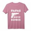 Papas bester Schuss T-Shirt für Kinder - Persönliches Geburtstagsgeschenk für Sohn und Tochter, zeigt Liebe und Zusammenhalt