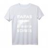 Papas bester Schuss T-Shirt für Kinder - Persönliches Geburtstagsgeschenk für Sohn und Tochter, zeigt Liebe und Zusammenhalt