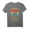 Zweifacher Papa T-Shirt - Lustiges Vatertag Geschenk für Väter mit zwei Kindern, Retro-Design, Doppelt so cool