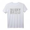 Husky T-Shirt Siberian Husky Papa Shirt mit Pfote - Perfektes Geschenk für Hundeliebhaber, Züchter & Herrchen