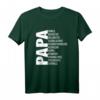 Herren Papa Vatertag T-Shirt – Bester Dad, Werdender Vater & Sohn Outfit für Familienfeier oder Babyankündigung