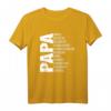 Herren Papa Vatertag T-Shirt – Bester Dad, Werdender Vater & Sohn Outfit für Familienfeier oder Babyankündigung