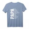 Herren Papa Vatertag T-Shirt – Bester Dad, Werdender Vater & Sohn Outfit für Familienfeier oder Babyankündigung