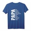 Herren Papa Vatertag T-Shirt – Bester Dad, Werdender Vater & Sohn Outfit für Familienfeier oder Babyankündigung