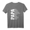 Herren Papa Vatertag T-Shirt – Bester Dad, Werdender Vater & Sohn Outfit für Familienfeier oder Babyankündigung