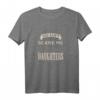You Can't Scare Me I Have 3 Daughters Vintage T-Shirt – Humorvolles Geschenk für stolze Eltern zum Mutter- und Vatertag