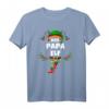 Papa Elf Lustiges Herren Weihnachts-Elf T-Shirt mit Mütze und Elfen-Ohren – Perfektes Geschenk für Weihnachten & Festtage