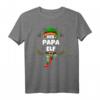 Papa Elf Lustiges Herren Weihnachts-Elf T-Shirt mit Mütze und Elfen-Ohren – Perfektes Geschenk für Weihnachten & Festtage