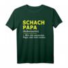 Schach Papa Vater T-Shirt - Lustiges Geschenk für Schachspieler zum Vatertag