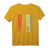 Dad hoch 2 Vater mit 2 Kindern Retro T-Shirt – Originelles Geschenk zur Geburt, Babyparty & Vatertag für doppelte Väter