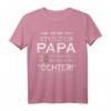 Lustiges Vatertagsgeschenk für stolze Papa mit zwei Töchtern - Humorvolles T-Shirt für Väter, perfekte Geschenkidee zu Weihnachten, Ostern & Geburtstag