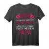 Ich versuche mich zu benehmen, aber ich komme nach Papa T-Shirt – Lustiges Geschenk für Sohn, Tochter, Nichte & Neffe zu Weihnachten & Geburtstag