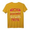 Ich versuche mich zu benehmen, aber ich komme nach Papa T-Shirt – Lustiges Geschenk für Sohn, Tochter, Nichte & Neffe zu Weihnachten & Geburtstag