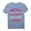 Ich versuche mich zu benehmen, aber ich komme nach Papa T-Shirt – Lustiges Geschenk für Sohn, Tochter, Nichte & Neffe zu Weihnachten & Geburtstag