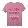 Ich versuche mich zu benehmen, aber ich komme nach Papa T-Shirt – Lustiges Geschenk für Sohn, Tochter, Nichte & Neffe zu Weihnachten & Geburtstag
