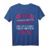 Ich versuche mich zu benehmen, aber ich komme nach Papa T-Shirt – Lustiges Geschenk für Sohn, Tochter, Nichte & Neffe zu Weihnachten & Geburtstag