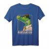 Papigator Lustig Bester Papa T-Shirt – Cooles Alligator-Design für Vatertag, Geburtstag & Geburtstagsgeschenk für Männer