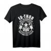 Fa-Thor wie ein normaler Papa Wikinger Krieger Nordmänner T-Shirt – Stylisches Design für Fans skandinavischer Mythologie und Wikinger-Liebe