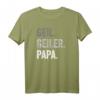 Vater Papa Geschenk T-Shirt mit lustigen Sprüchen - Klassisch geschnitten, hochwertig, für Männer und Frauen