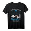 Lustiges Papa T-Shirt zur Geburt eines Mädchens - Frischgebackener Papa Geschenk für Taufe, Vatertag & Baby-Feier