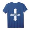 Zweisitzer T-Shirt – Lustiges Meme & Humor Shirt für Väter, perfekt als Geschenk zum Geburtstag, Weihnachten & Vatertag