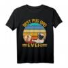 Vintage Best Pug Dad Ever Lustiges Mops Papa T-Shirt – Perfektes Geschenk für Hundeväter, Vatertag & Geburtstag