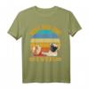 Vintage Best Pug Dad Ever Lustiges Mops Papa T-Shirt – Perfektes Geschenk für Hundeväter, Vatertag & Geburtstag