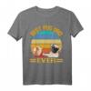 Vintage Best Pug Dad Ever Lustiges Mops Papa T-Shirt – Perfektes Geschenk für Hundeväter, Vatertag & Geburtstag
