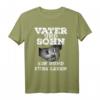 Vater und Sohn Partnerlook T-Shirt - Herzliche Geschenke für den besten Vater und Sohn, perfekt für Weihnachten, Geburtstag & Vatertag