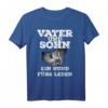 Vater und Sohn Partnerlook T-Shirt - Herzliche Geschenke für den besten Vater und Sohn, perfekt für Weihnachten, Geburtstag & Vatertag