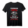 Feuerwehr Papa Lustiges Vater Vatertag Geburtstag Geschenk T-Shirt – Originelle Geschenkidee für Feuerwehrpapa, Großpapa & Opa