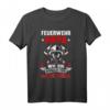 Feuerwehr Papa Lustiges Vater Vatertag Geburtstag Geschenk T-Shirt – Originelle Geschenkidee für Feuerwehrpapa, Großpapa & Opa