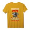 Feuerwehr Papa Lustiges Vater Vatertag Geburtstag Geschenk T-Shirt – Originelle Geschenkidee für Feuerwehrpapa, Großpapa & Opa