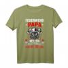 Feuerwehr Papa Lustiges Vater Vatertag Geburtstag Geschenk T-Shirt – Originelle Geschenkidee für Feuerwehrpapa, Großpapa & Opa