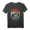 Leveled Up To Daddy Lustiges Gamer Papa T-Shirt 2021 – Perfektes Geschenk für werdende Väter und Gaming-Fans