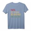 Herren Papa der Mythos die Legende T-Shirt - Lustiges Retro Vatertagsgeschenk für stolze Papas und Opa, ideal für Familienfeiern