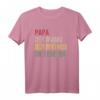 Herren Papa der Mythos die Legende T-Shirt - Lustiges Retro Vatertagsgeschenk für stolze Papas und Opa, ideal für Familienfeiern