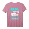 Papa & Sohn T-Shirt mit blauer Schrift – Perfektes Weihnachts- und Geburtstagsgeschenk für Familie und Freunde