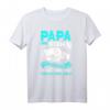 Papa & Sohn T-Shirt mit blauer Schrift – Perfektes Weihnachts- und Geburtstagsgeschenk für Familie und Freunde