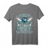 Als Gott mich vor 70 Jahren schuf grinste er - Lustiges Geburtstag T-Shirt für Männer zum 70. Jubiläum, Humorvolles Geschenk