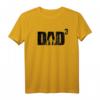 Dad hoch drei - Stolzer Vater mit 3 Kindern Dreifacher Papa T-Shirt für Geburt, Babyparty & Vatertag