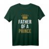 Herren Papa Sohn Partnerlook T-Shirt - Father Of A Prince & Son of a King Design, Perfekt als Geschenk für Geburtstag, Vatertag, Weihnachten & Ostern