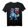 Papasaurus T rex Dinosaur Lustiges Papa Saurus Familien-Matching T-Shirt – Perfektes Geschenk für Vatertag, Geburtstag oder Weihnachten
